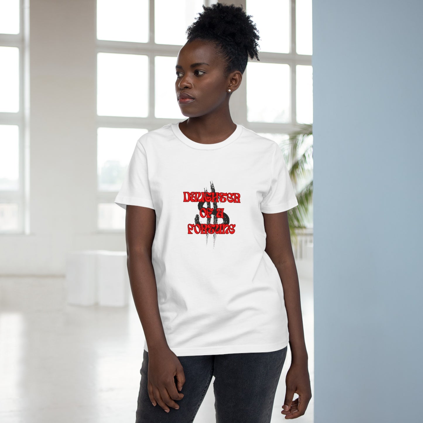 Quirky Tee (Daughter of a Fortune) Women’s Maple Tee