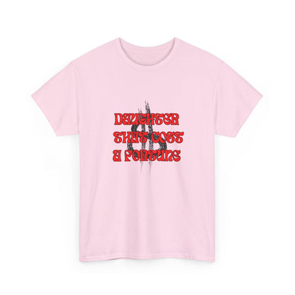 Quirky Tee (Daughter that cost of a Fortune) Unisex Heavy Cotton Tee