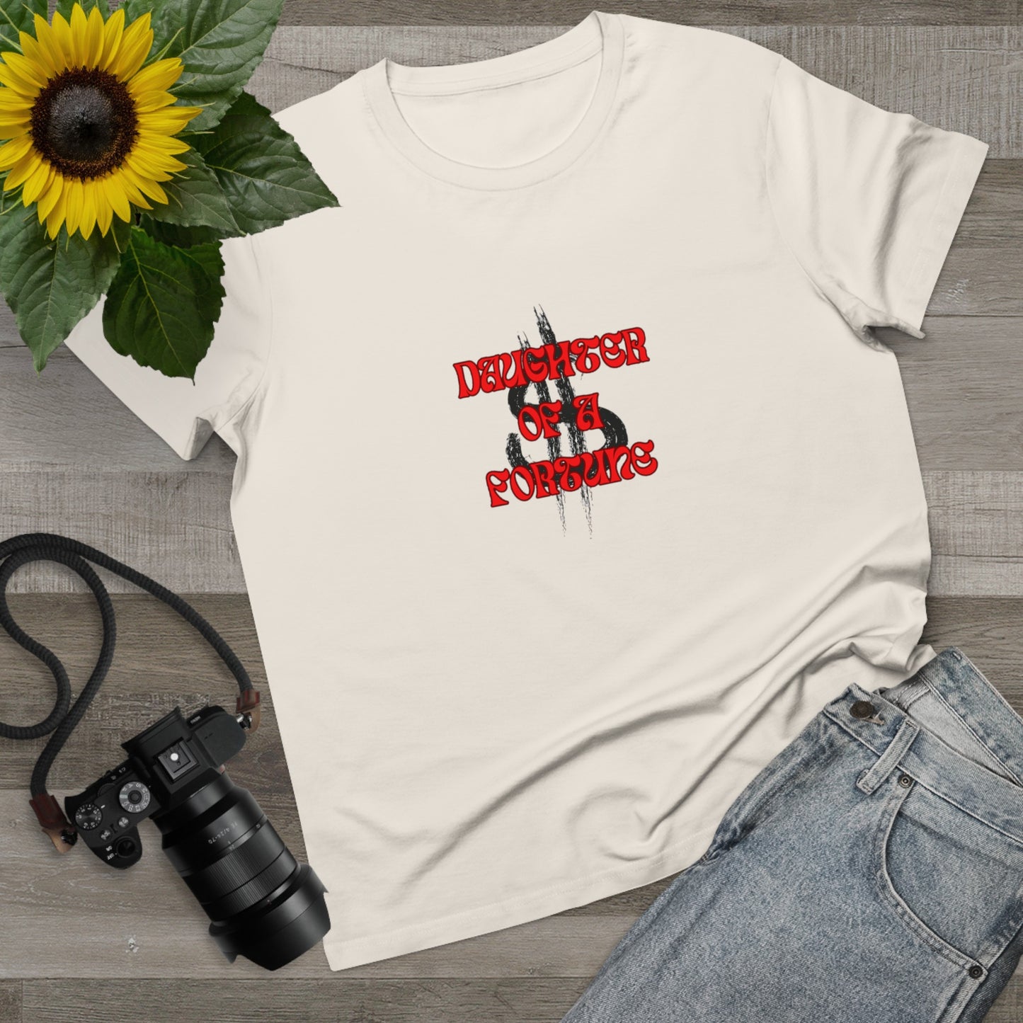 Quirky Tee (Daughter of a Fortune) Women’s Maple Tee