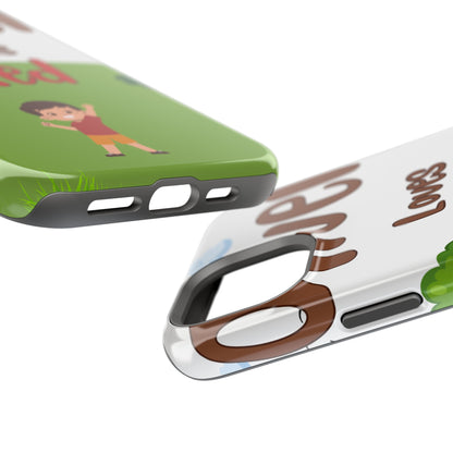 of Phone Case Oliver Loves Red Magnetic Tough Cases