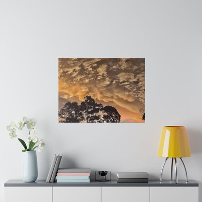 Prints on Canvas Bubble Clouds