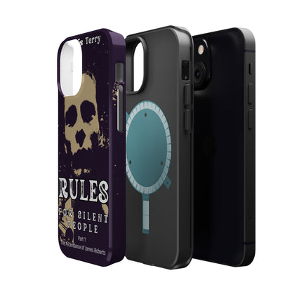 Phone Case Rules For Silent People Magnetic Tough Cases