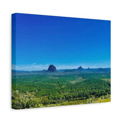 Glasshouse Mountains Prints on Canvas