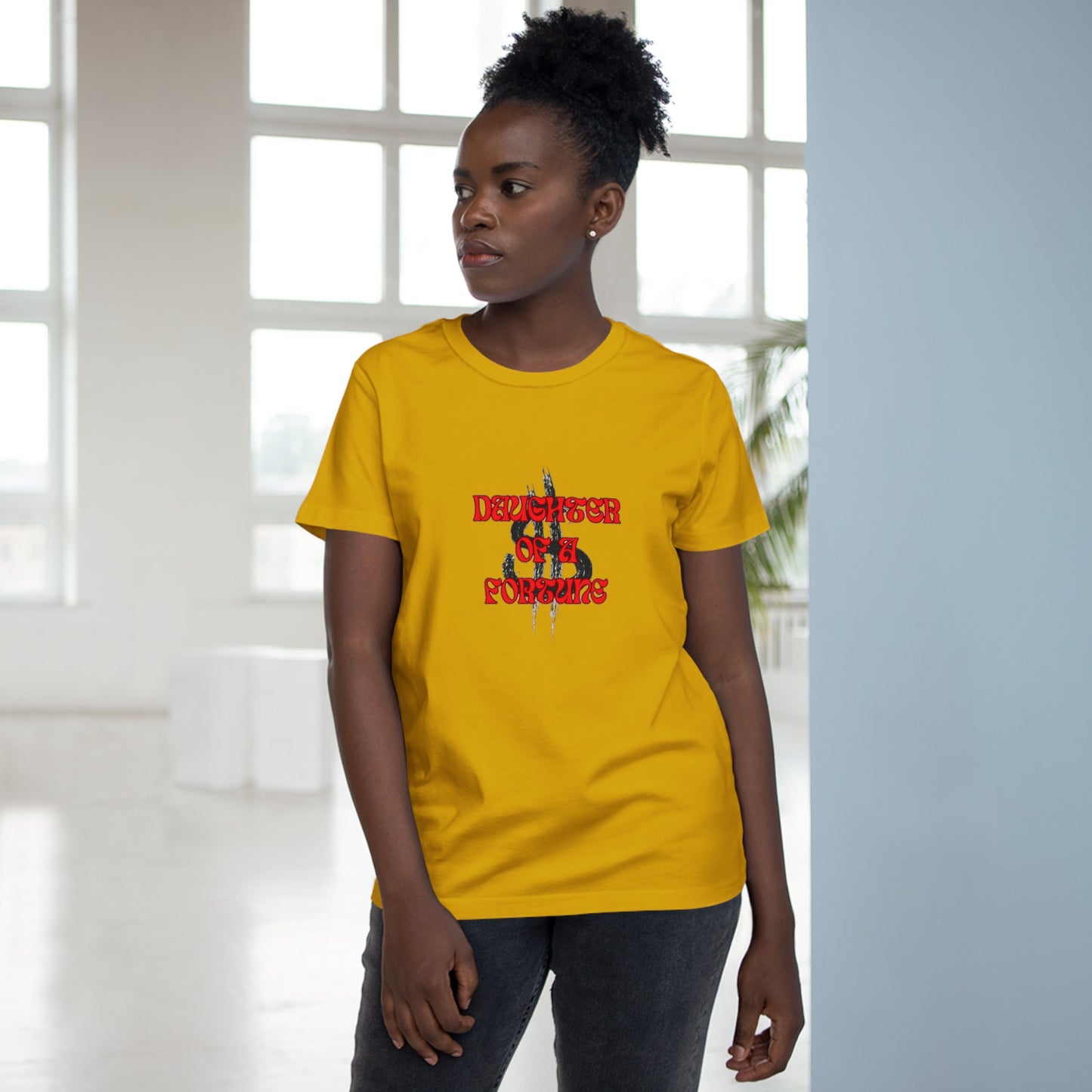 Quirky Tee (Daughter of a Fortune) Women’s Maple Tee