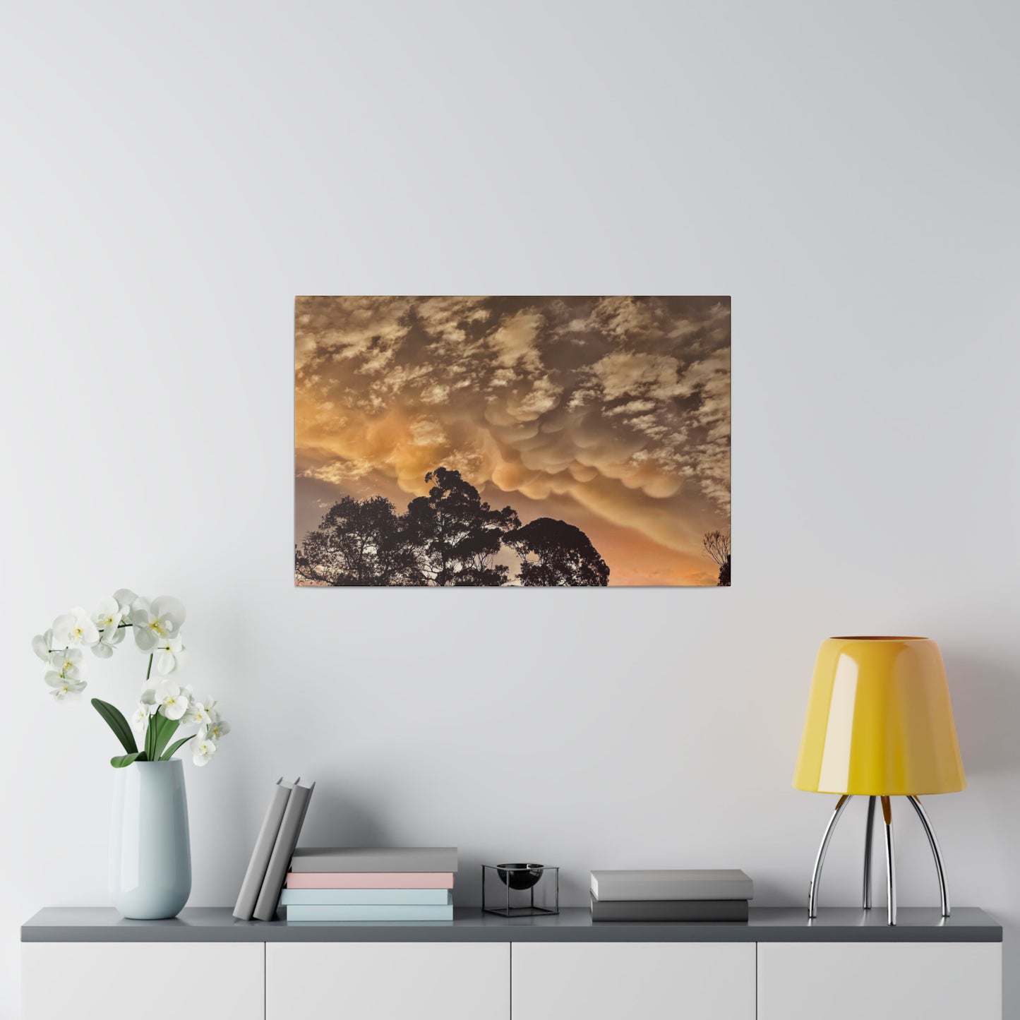 Prints on Canvas Bubble Clouds