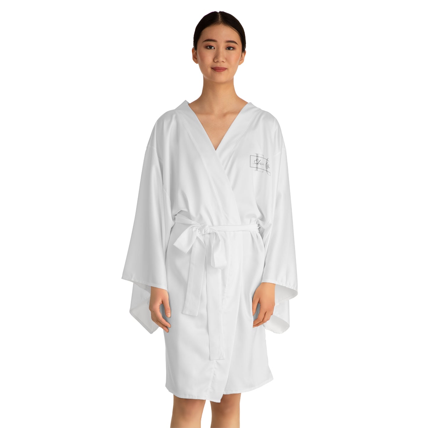 Elsie Grace Long Sleeve Kimono Robe (AOP)