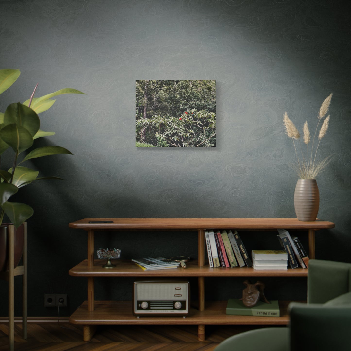 Forest Birds Mountains Prints on Canvas