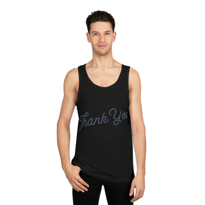 Quirky Tee Thank You Unisex Softstyle™ Tank Top