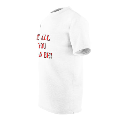 Quirky Tee (Be all you can be!) Unisex Cut & Sew Tee (AOP)