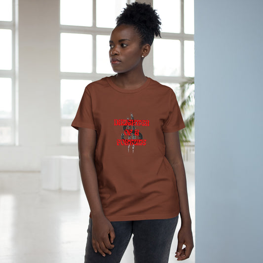 Quirky Tee (Daughter of a Fortune) Women’s Maple Tee