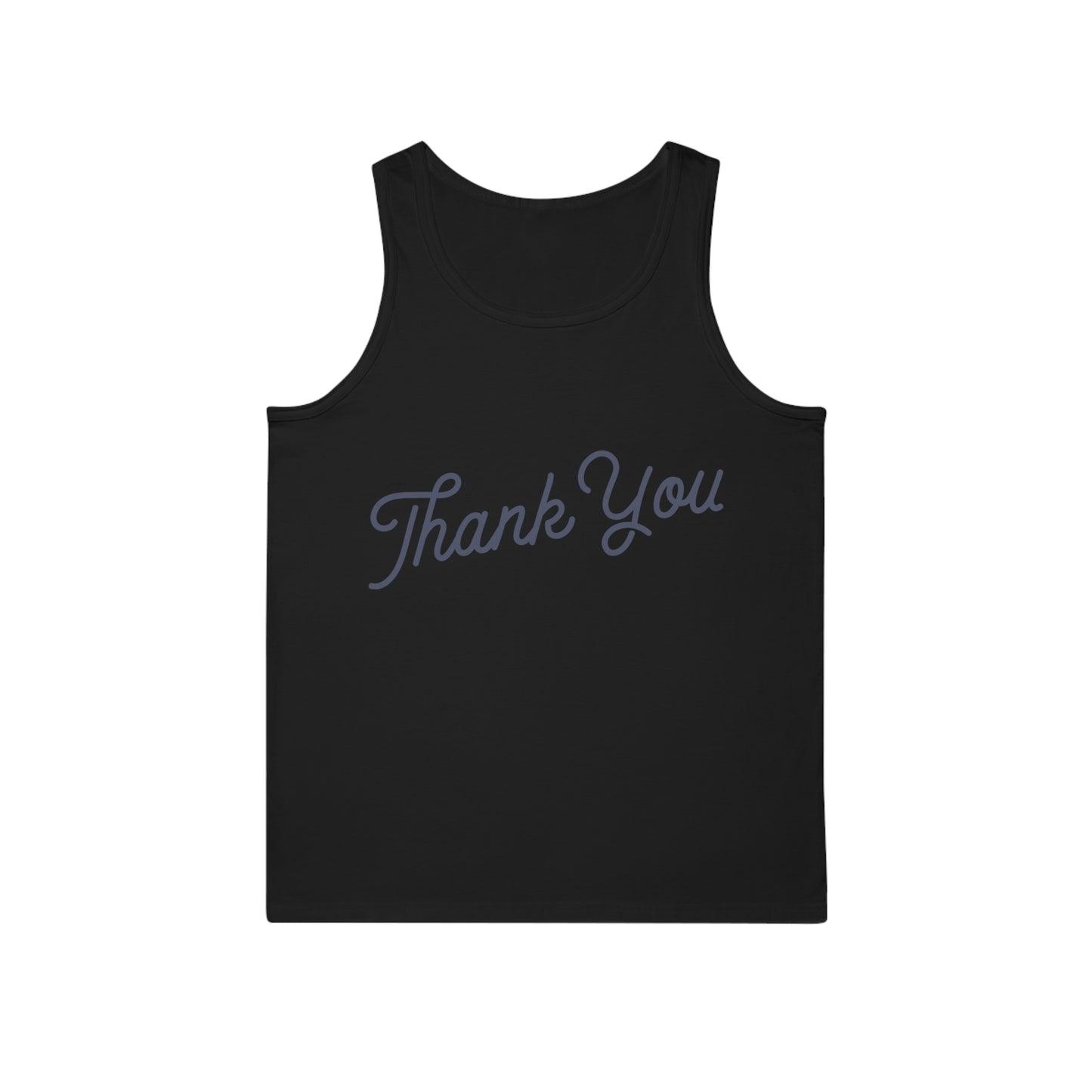 Quirky Tee Thank You Unisex Softstyle™ Tank Top