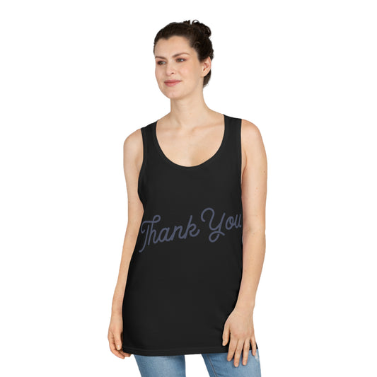 Quirky Tee Thank You Unisex Softstyle™ Tank Top