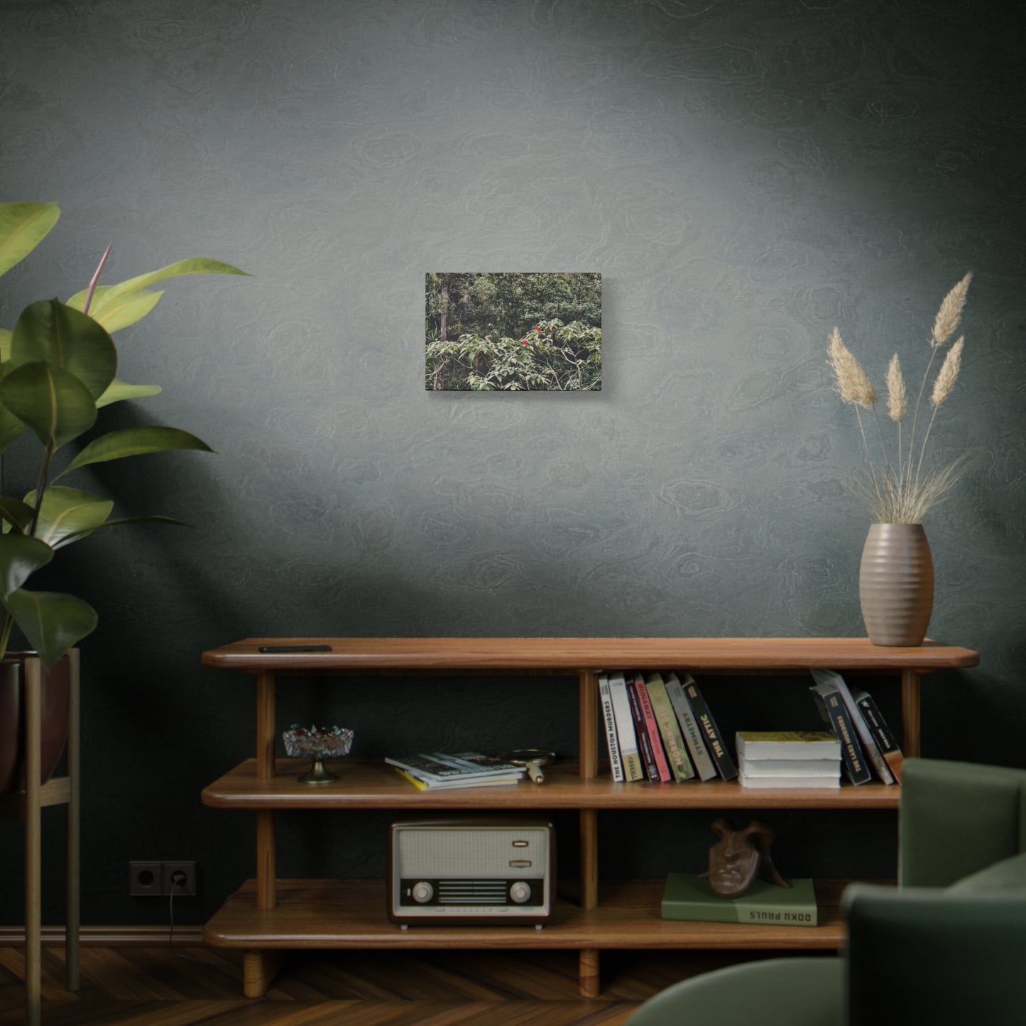 Forest Birds Mountains Prints on Canvas