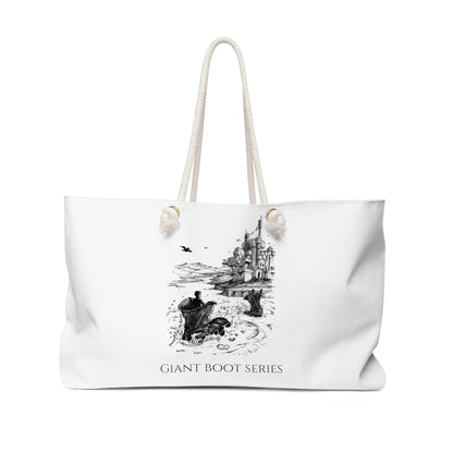 Weekender Bag.(Giant Boot Series)